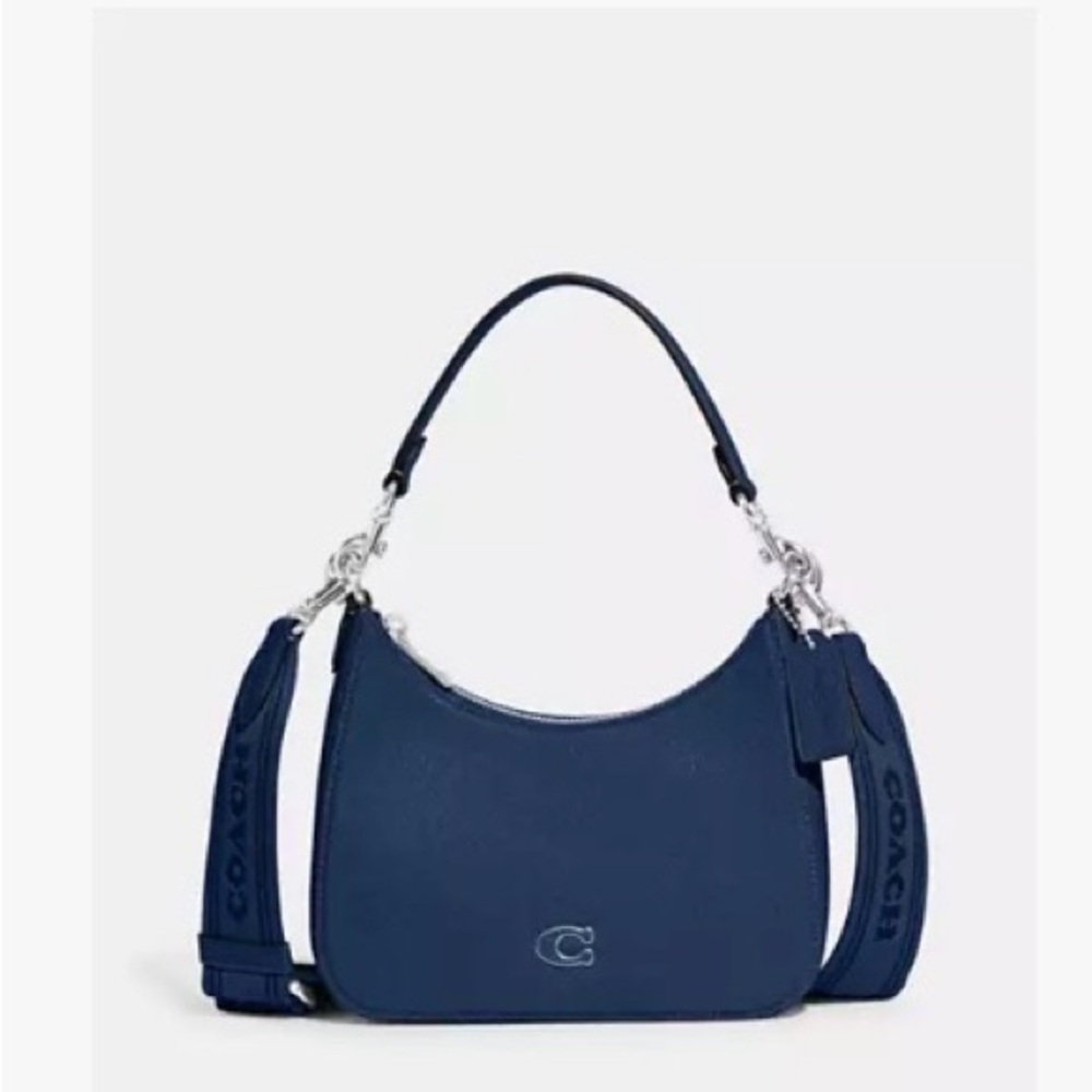 Coach Dark Blue Shoulder Bag